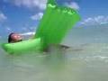Floaties on the beach