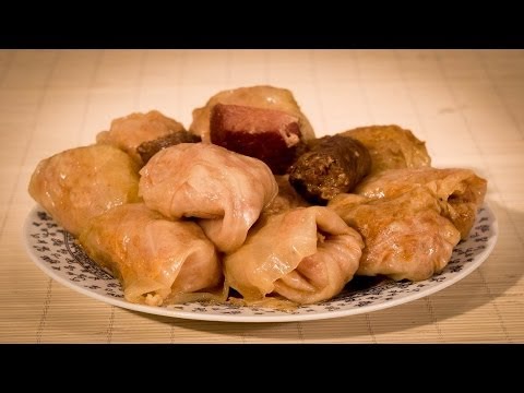 Domaća sarma / Stuffed Cabbage Roll