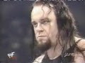 WWF Stone Cold vs The Undertaker Raw is War 1999 part 1