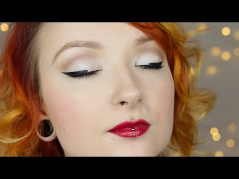 Makijaż graficzny + test nowego eyelinera ♡ Red Lipstick Monster ♡