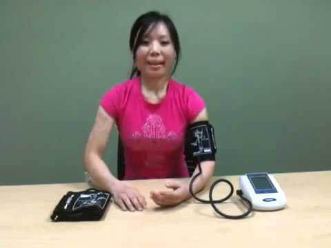 how to apply bp cuff