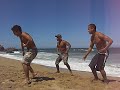 MONKEY FITNESS ON THE BEACH