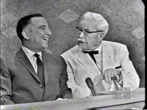 Col. Sanders on I’ve Got a Secret – Nostalgia and Now