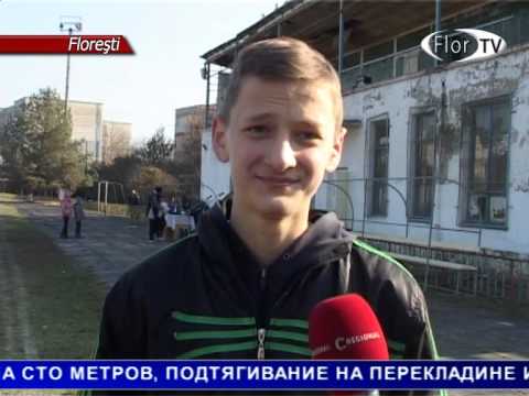 Во Флорештах будущие призывники приняли участие в соревнованиях