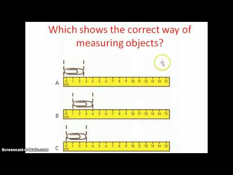 how to measure by centimeters