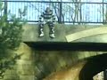 Davie Does a Bridge Jump