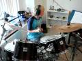 4th Grade drummer beats it.