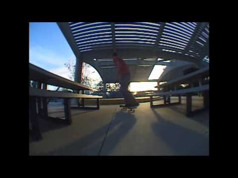RobbySkateboard - robby throwing down a sick line: Airwalk then nose manny. check him out!