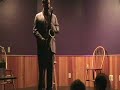 Bill McHenry Solo Tenor at Bates College Nov 2006