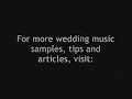 Kenny G's The Wedding Song - O'Neill Brothers short sample