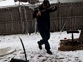 Experimental spudgun ammo (slingshot hunting pellets)