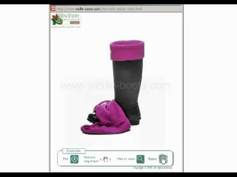 how to fasten hunter wellies