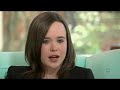 parody of the ellen page interview that barbara walters gave, done on the jimmy kimmel show.
watch the original interview. it makes it so much funnier. 
http://www.youtube.com/watch?v=gkzotygfqri

*i do not own any of the material taken from abc or the jimmey kimmel show