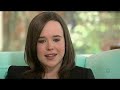 parody of the ellen page interview that barbara walters gave, done on the jimmy kimmel show.
watch the original interview. it makes it so much funnier. 
http://www.youtube.com/watch?v=gkzotygfqri

*i do not own any of the material taken from abc or the jimmey kimmel show