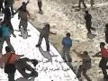 Iran Isfahan - People attack Basiji personnel