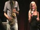 Eve Packer - wordsDaniel Carter - saxMicah Gaugh - keyboard/percussionJazz poetry session at Cornelia Street Cafe in the West Village, Manhattan