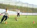 Treino de guarda-redes - apanhar a bola com segurança