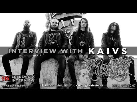 Interview with KAIVS 2023.10.07 #Rome #Italy #DeathMetal #Horrend #2023 @kaivs