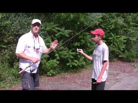 how to attach fishing line to a spinning reel