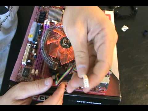 How to Build a Computer - 16 - Installing CPU Fan