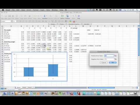 how to write x bar in excel