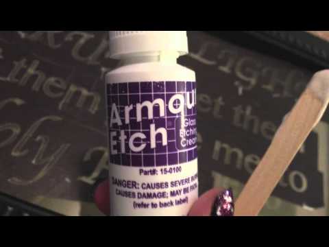 Armour Etch Glass Etching Cream - 2.8 oz – Cool Tools