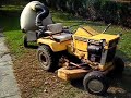 Allis Chalmers B112 with Lawn Vacuum 990619 Allis Chalmers B112 with Lawn Vacuum 990619