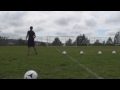 Casey Nogueira shooting on Naomi Willett in practice
