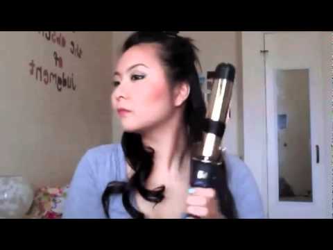 how to use a 2 inch curling iron