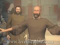 The Pharisees confornt a Blind Man cured by Jesus Animation