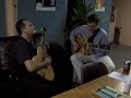 the rosenberg trio, david reinhardt & st�phane sanseverino backstage at the jazz en touraine festival,  jam over 