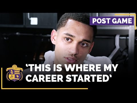 Video: Jordan Clarkson Talks About Playing His Old Teammates, Happy For Julius Randle