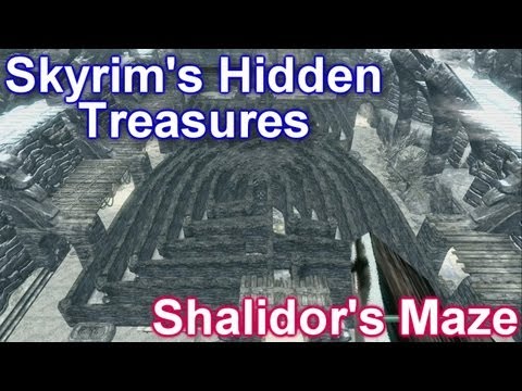 skyrim - Welcome to another highly requested Skyrim's Hidden Treasures. In today's video we explore Shalidor's Maze which is located near Labyrinthian. Follow me on T...
