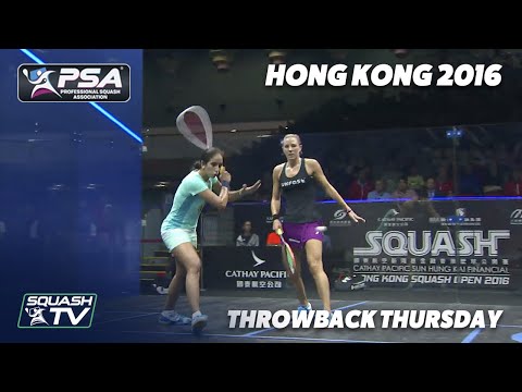 Squash: #ThrowbackThursday - Gohar v Massaro - 2016 Hong Kong - Full Match