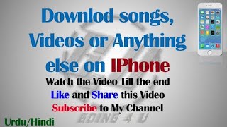 How to download songs in iPhone 55s66s6s+77+