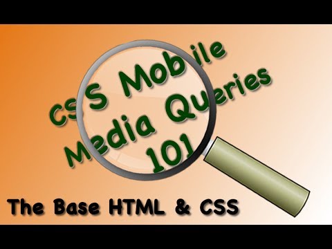 how to define media query in css