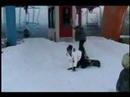 devin trips on lift