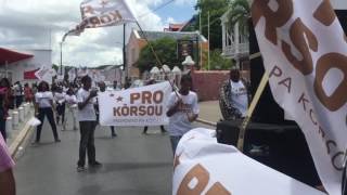 ELEKSHON 2016 : Ivar Asjes a presentá den Otrobanda ku Pro Kòrsou. (VIDEO)