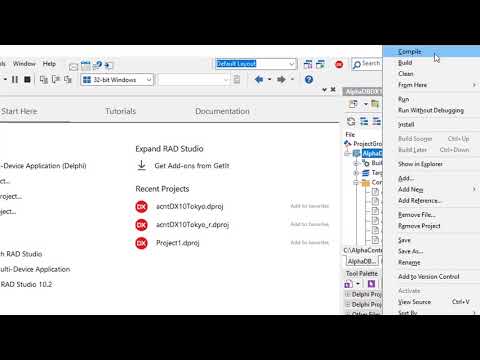 Tutorial Install Alpha Controls 12.14 (Delphi 10.2 Tokyo)