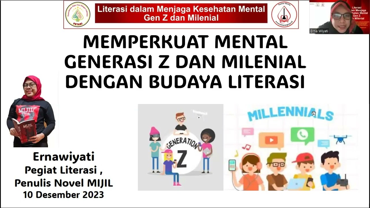 Gen Z Sedang Berpartisipasi dalam Workshop Kesehatan Mental
