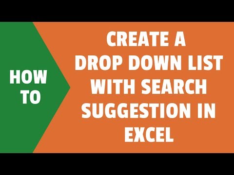 how to create drop down list in excel 2010