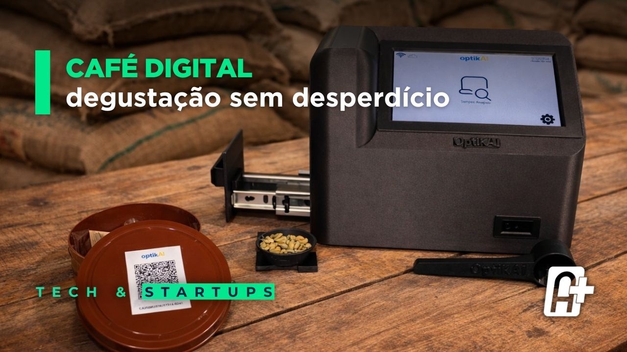 Tecnologia do Café: Avaliação sem desperdício com IA e Óptica (Optikai/EMBRAPII) | Tech e Startups