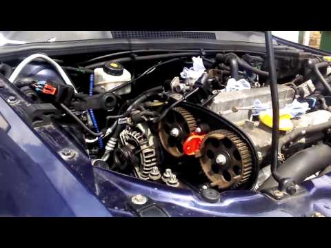 how to change timing belt z18xe