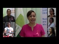 A Vice-Ministra para os Cuidados de Saúde Primários, Élia A. A dos Reis Amaral envia mensagem  para o dia mundial da luta contra o cancro de 2019   “ cobertura saúde universal ”.