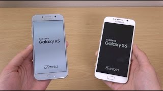 Samsung Galaxy A5 2017 vs Galaxy S6 - Speed Test!