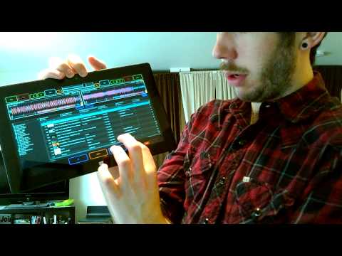 Full DJ Interface on Surface Pro