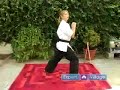 Koden Kan Karate Moves for Beginners : Back Heel Stomp Kick in Koden Kan Martial Arts
