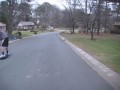 two hills and a 5-0 on a curb thingy