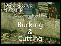 Cut a Tree Down Safely Part 2. Bucking &amp; Cutting