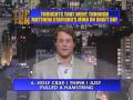 Matthew Stafford David Letterman Top 10